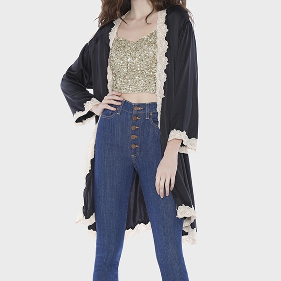 Alice + Olivia Tops - AO. LA by ALICE + OLIVIA Briley Lace Robe Top